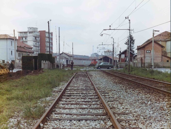 Fondo Archivio Storico Castellanza la ferrovia da via Piave Copia scaled