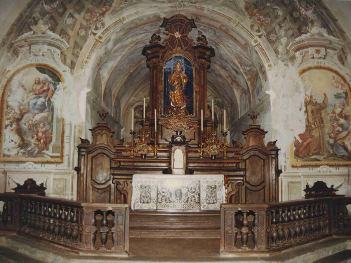 Fondo Afi - Azzio - Monastero Francescano (1608) - Foto Franco Rinaldin - 1991