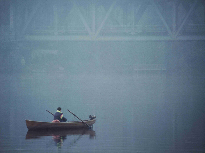 Fondo Afi - Sesto Calende - Il fiume Ticino - Foto Franco Margnini - 1993