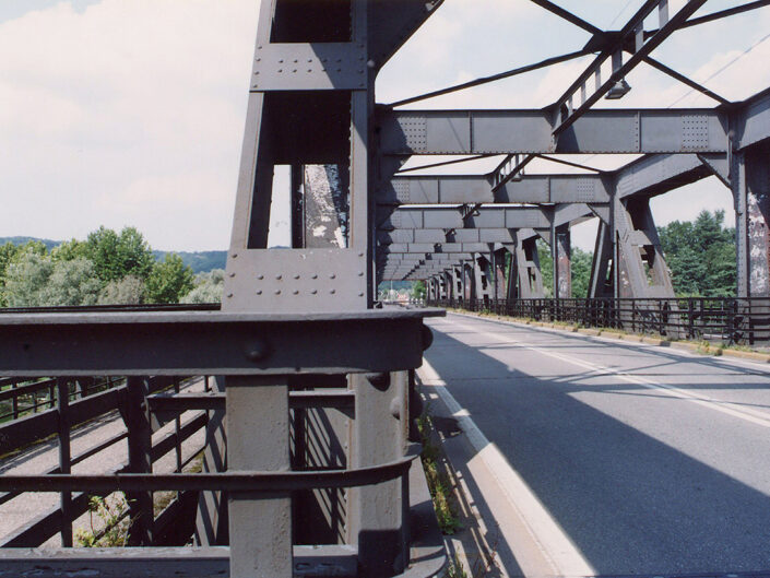 Fondo Roberto Bosio - Il Sempione - Sesto Calende - Ponte sul Ticino, confine Lombardia Piemonte - 2004