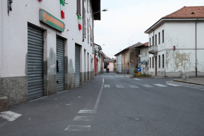 Fondo AFI - Alto Milanese - Arconate - Via Roma da piazza San Carlo - 2016 - Foto Roberto Bosio