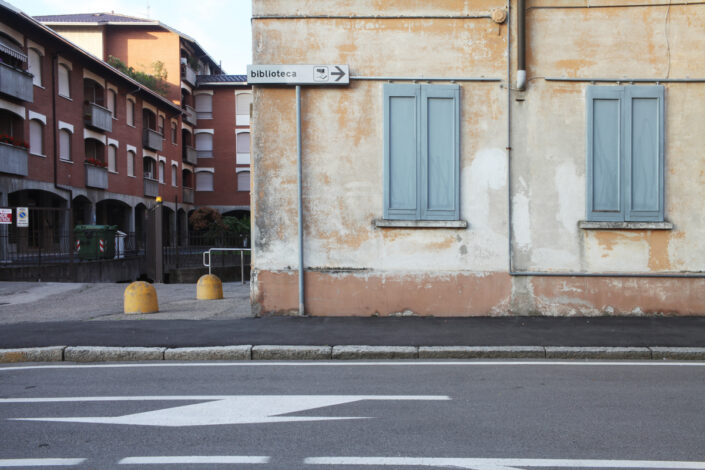 Fondo AFI - Alto Milanese - Magnago - Da piazza Italia su via R. Lambruschini - 2016 - Foto Roberto Bosio