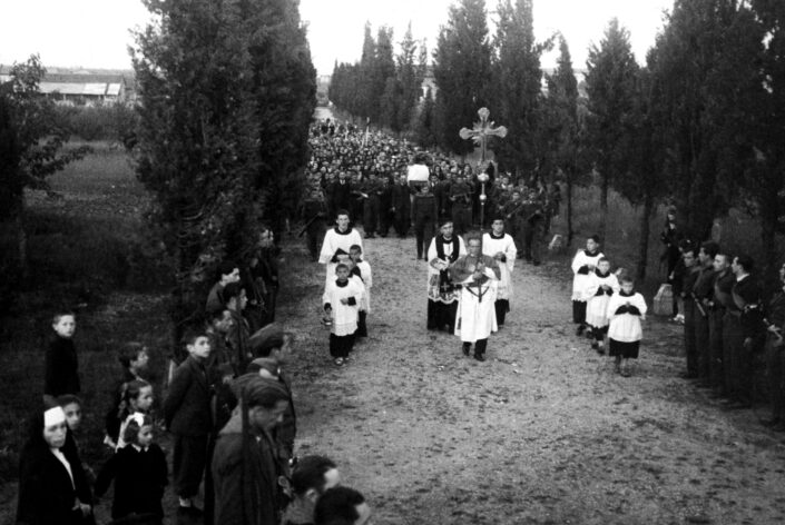 Fondo ANPI Solbiate Olona - Funerale del partigiano Antonio Turconi (15/05/1921-27/04/1945)