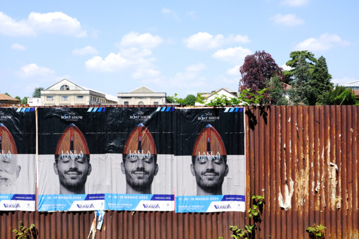 Fondo Claudio Argentiero - Busto Arsizio - Ritratti urbani - Via Lepanto su via Palestro - 2024