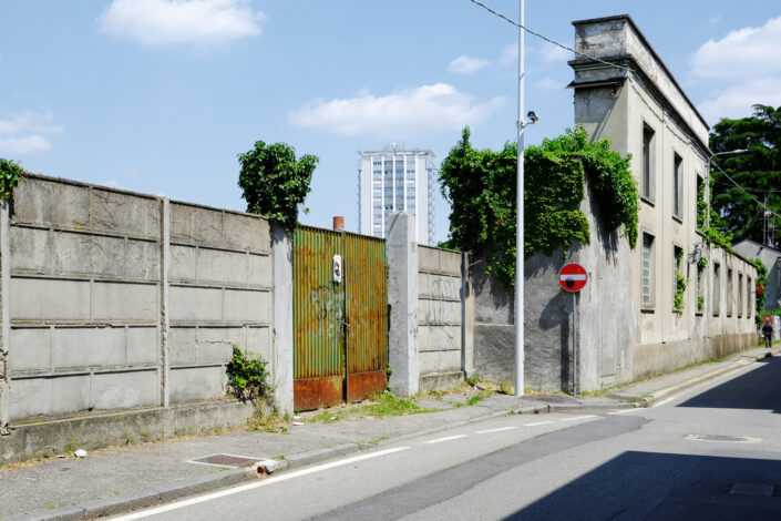 Fondo Claudio Argentiero - Busto Arsizio - Ritratti urbani - Via Lepanto su via Palestro - 2024