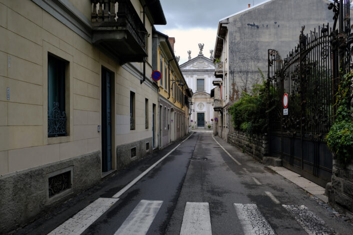 Fondo Claudio Argentiero - Busto Arsizio - Ritratti urbani - Via San Michele - 2024