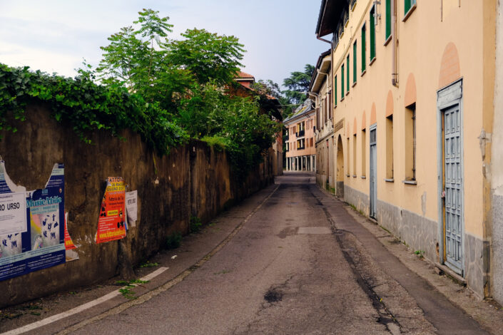 Fondo Claudio Argentiero - Busto Arsizio - Ritratti urbani - Frazione Sacconago - Via XI Febbraio - 2024