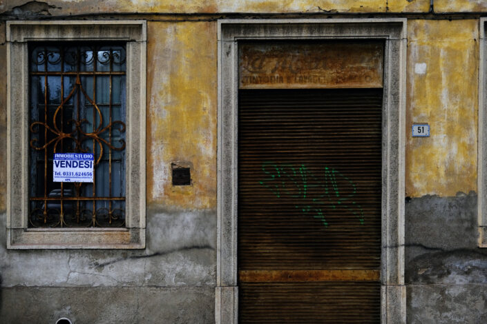 Fondo Claudio Argentiero - Busto Arsizio - Ritratti urbani - Via Magenta - 2024