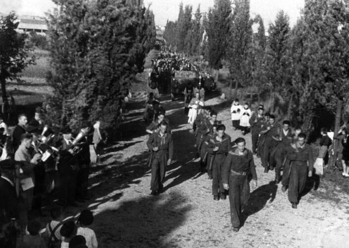 Fondo ANPI Solbiate Olona - Funerale del partigiano Stefano Ghioldi (24/07/1919-04/11/1944)