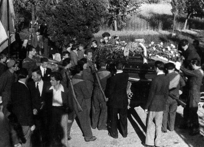 Fondo ANPI Solbiate Olona - Funerale del partigiano Stefano Ghioldi (24/07/1919-04/11/1944)