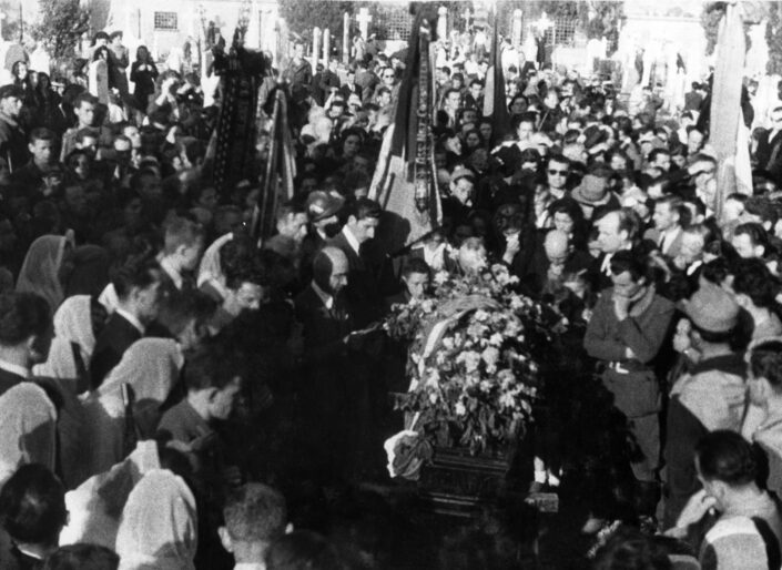 Fondo ANPI Solbiate Olona - Funerale del partigiano Stefano Ghioldi (24/07/1919-04/11/1944)