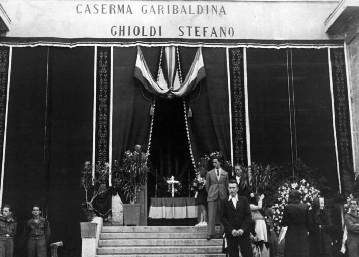 Fondo ANPI Solbiate Olona - Funerale del partigiano Stefano Ghioldi (24/07/1919-04/11/1944)