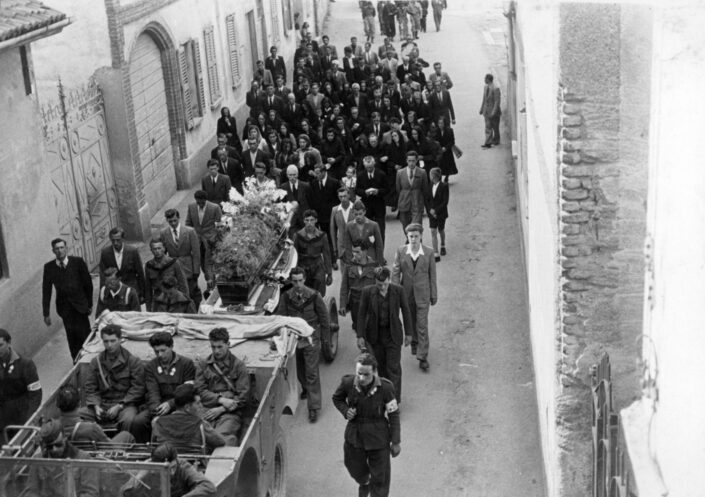 Fondo ANPI Solbiate Olona - Funerale del partigiano Stefano Ghioldi (24/07/1919-04/11/1944)