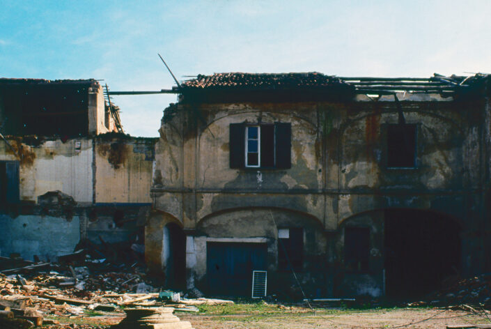 Fondo Emilio Tovaglieri - Olgiate Olona - Buon Gesù -Demolizione Cascina Guzzi - Anni Novanta