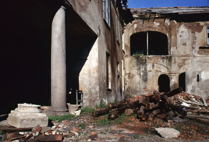 Fondo Emilio Tovaglieri - Olgiate Olona - Buon Gesù -Demolizione Cascina Guzzi - Anni Novanta