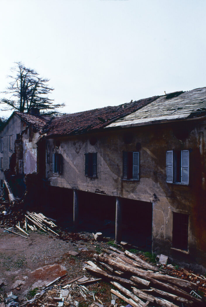 Fondo Emilio Tovaglieri - Olgiate Olona - Buon Gesù -Demolizione Cascina Guzzi - Anni Novanta