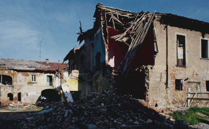 Fondo Emilio Tovaglieri - Olgiate Olona - Buon Gesù -Demolizione Cascina Guzzi - Anni Novanta