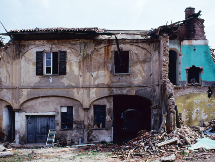 Emilio Tovaglieri – Olgiate Olona- Buon Gesù- Demolizione Cascina Guzzi- Anni Novanta