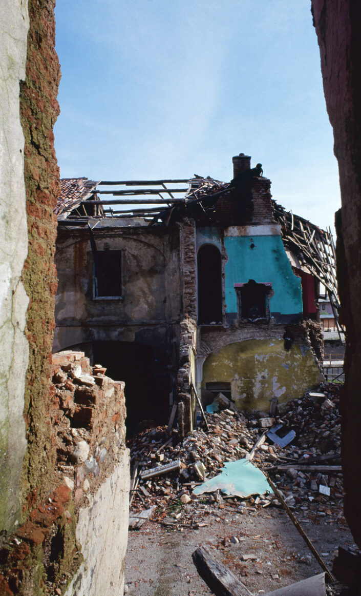 Fondo Emilio Tovaglieri - Olgiate Olona - Buon Gesù -Demolizione Cascina Guzzi - Anni Novanta