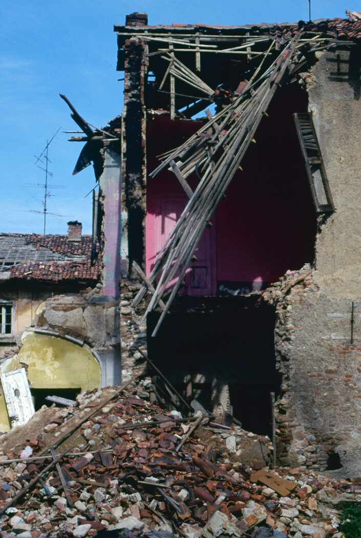 Fondo Emilio Tovaglieri - Olgiate Olona - Buon Gesù -Demolizione Cascina Guzzi - Anni Novanta