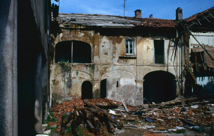 Fondo Emilio Tovaglieri - Olgiate Olona - Buon Gesù -Demolizione Cascina Guzzi - Anni Novanta